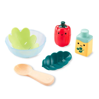 Tub-to-Table Cafe Salad Prep and Serve Salad Bath Toy Set 