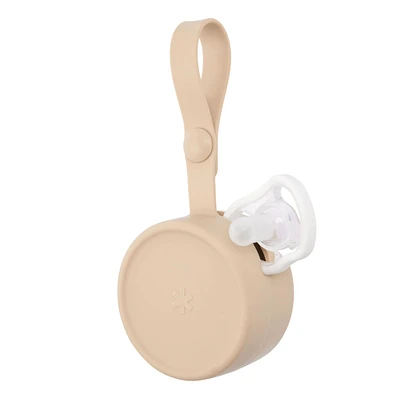 Silicone Pacifier Older -Beige