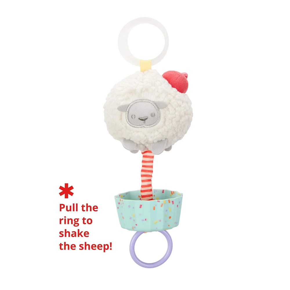 sweet Sheep Jitter Stroller Toy