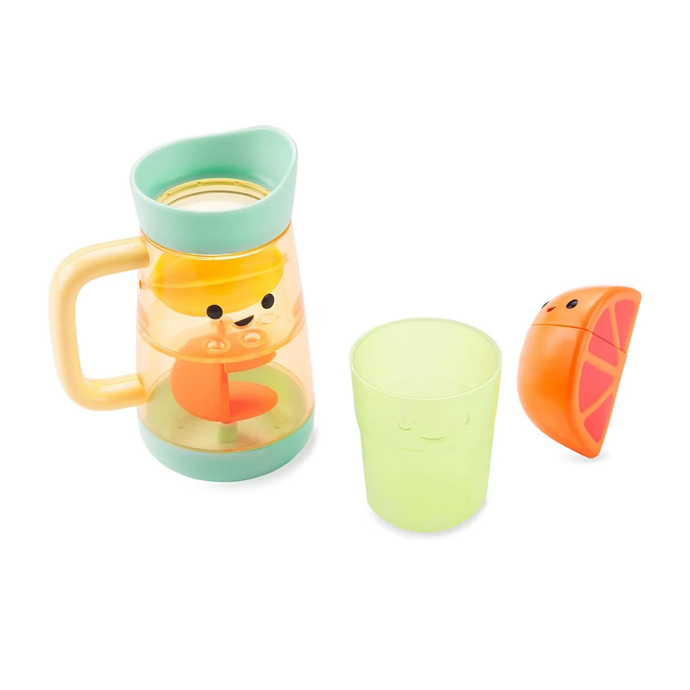 Tub-to-Table cafe Swirl And Splash Lemonade Bath toy Set