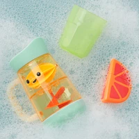 Tub-to-Table cafe Swirl And Splash Lemonade Bath toy Set 