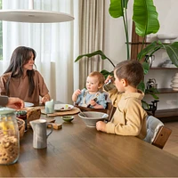Tripp Trapp® High Chair V2 Brown,  Cushion and Stokke® Tray
