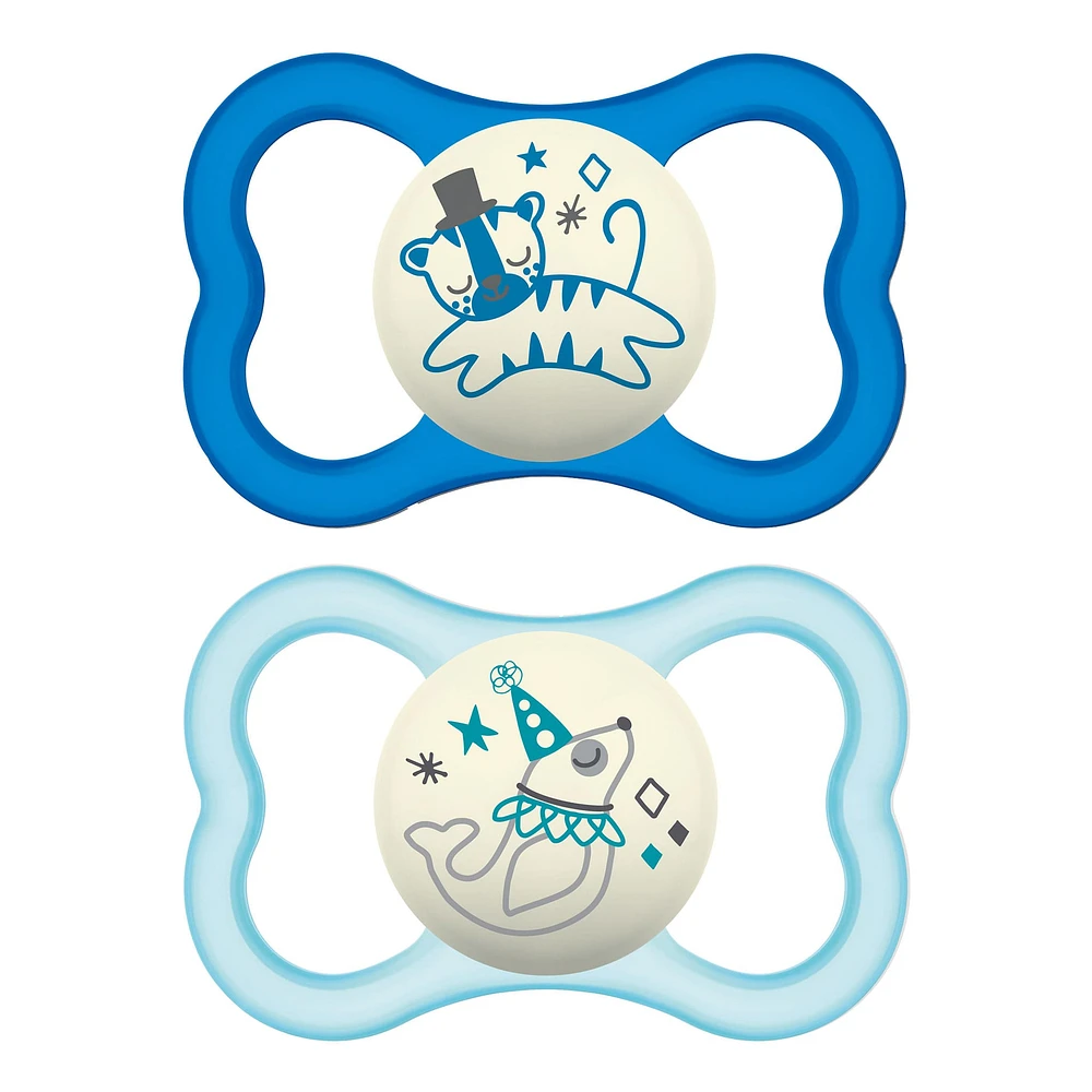 Suce Orthodontique AirNight 6+mois Paquet de 2