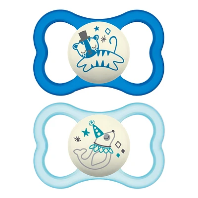 Suce Orthodontique AirNight 6+mois Paquet de 2