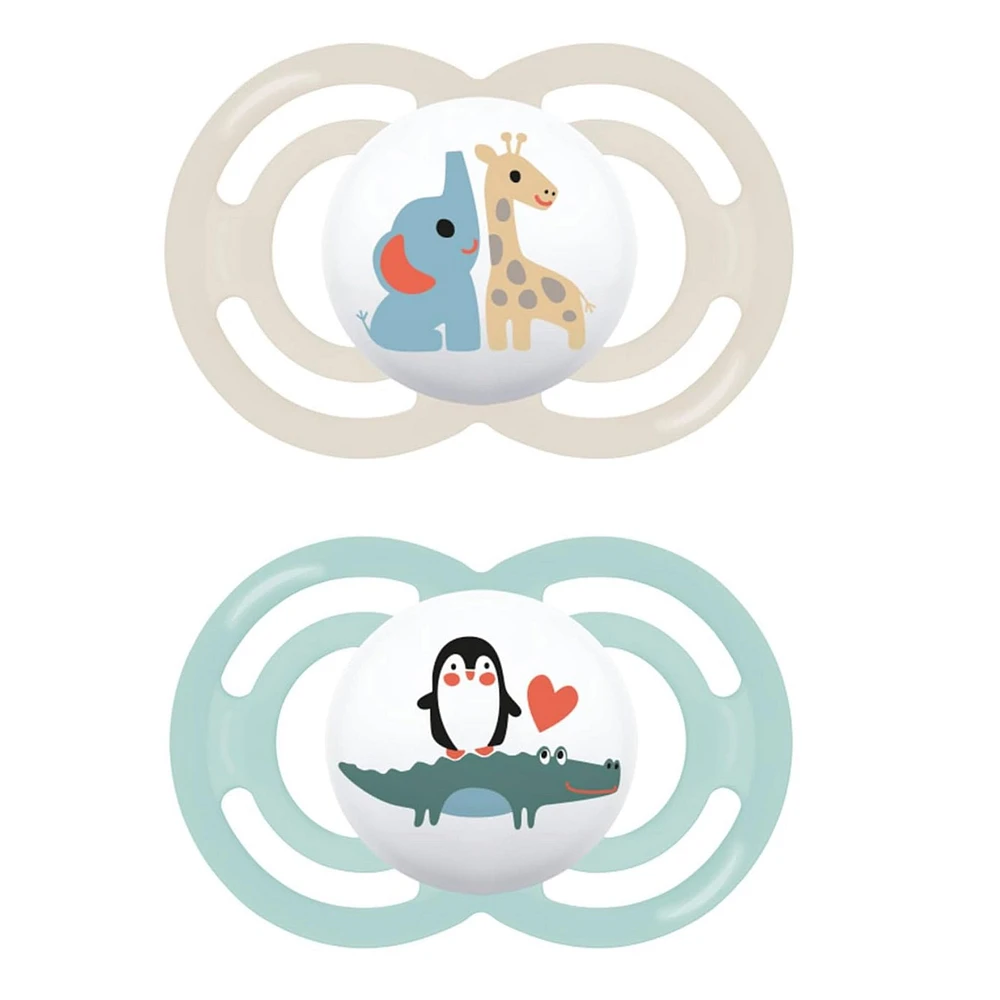 Perfect Pacifiers 6 Months+ (2 pack)