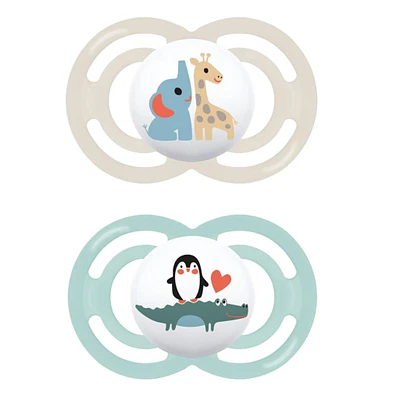 Perfect Pacifiers 6 Months+ (2 pack)