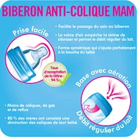 Easy Start Anti-Colic Baby 9oz Bottle Set of 2 - Blue