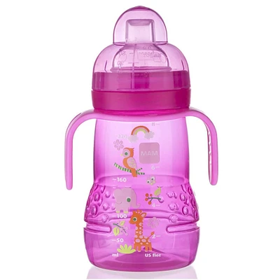 Trainer+ Baby 9oz Bottle and Cup - Pink