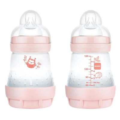 Easy Start Anti-Colic Bottle 5oz Set of 2 - Pink Matte