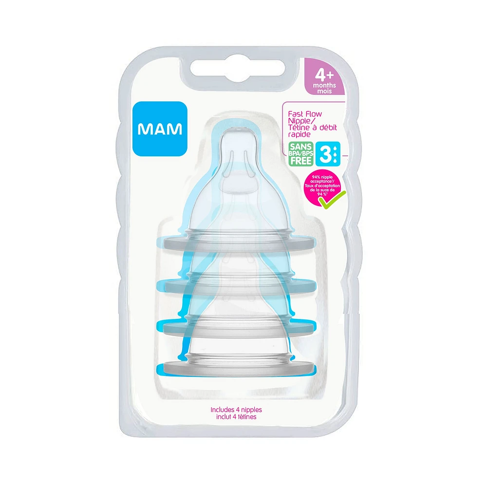 Pacifiers (4)  4+months - Level 3