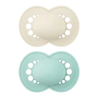 6-16months Orthodontic Pacifier Matte Set of 2