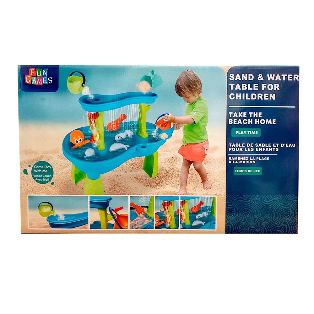 Table d'Activités Eau et Sable