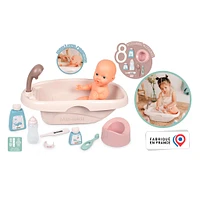 Bath Set and Accessories for Doll (doll not included)