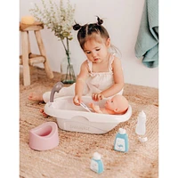 Bath Set and Accessories for Doll (doll not included)