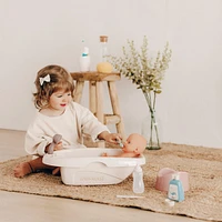 Bath Set and Accessories for Doll (doll not included)