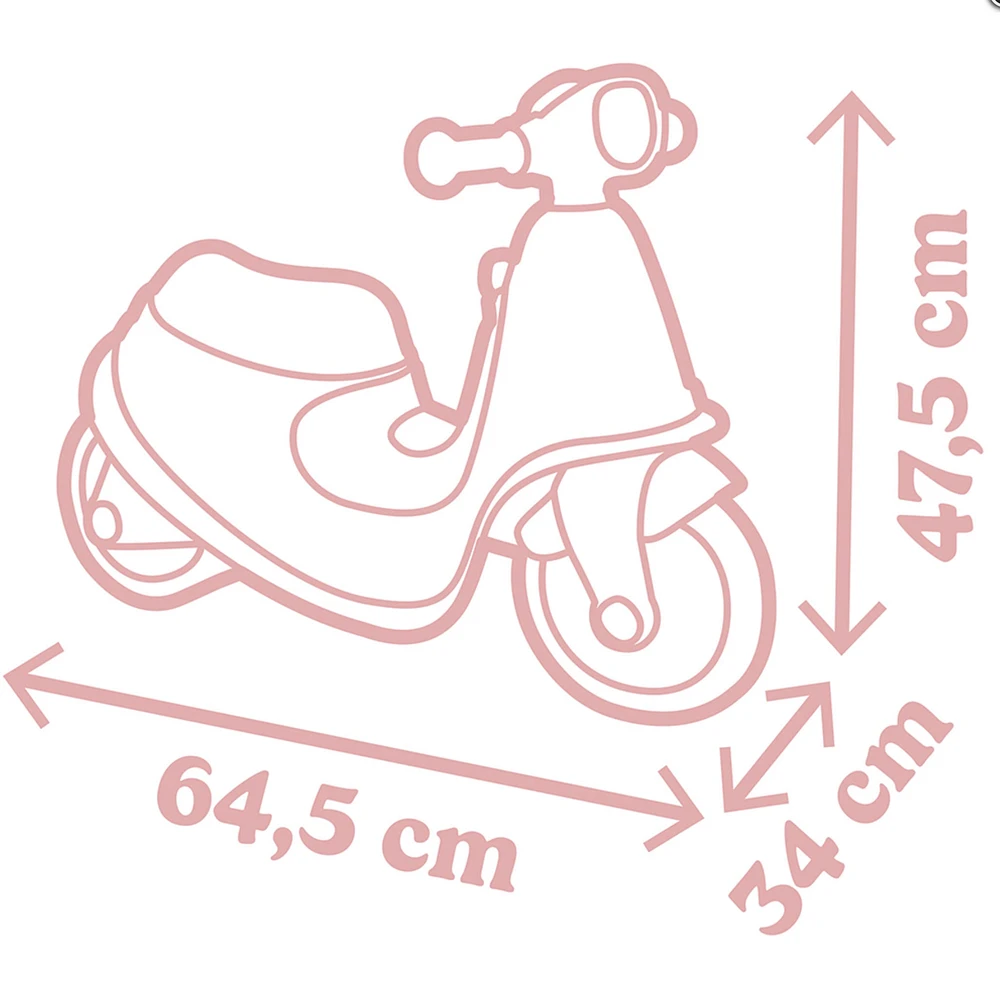 Scooter - Rose