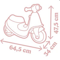 Scooter - Rose