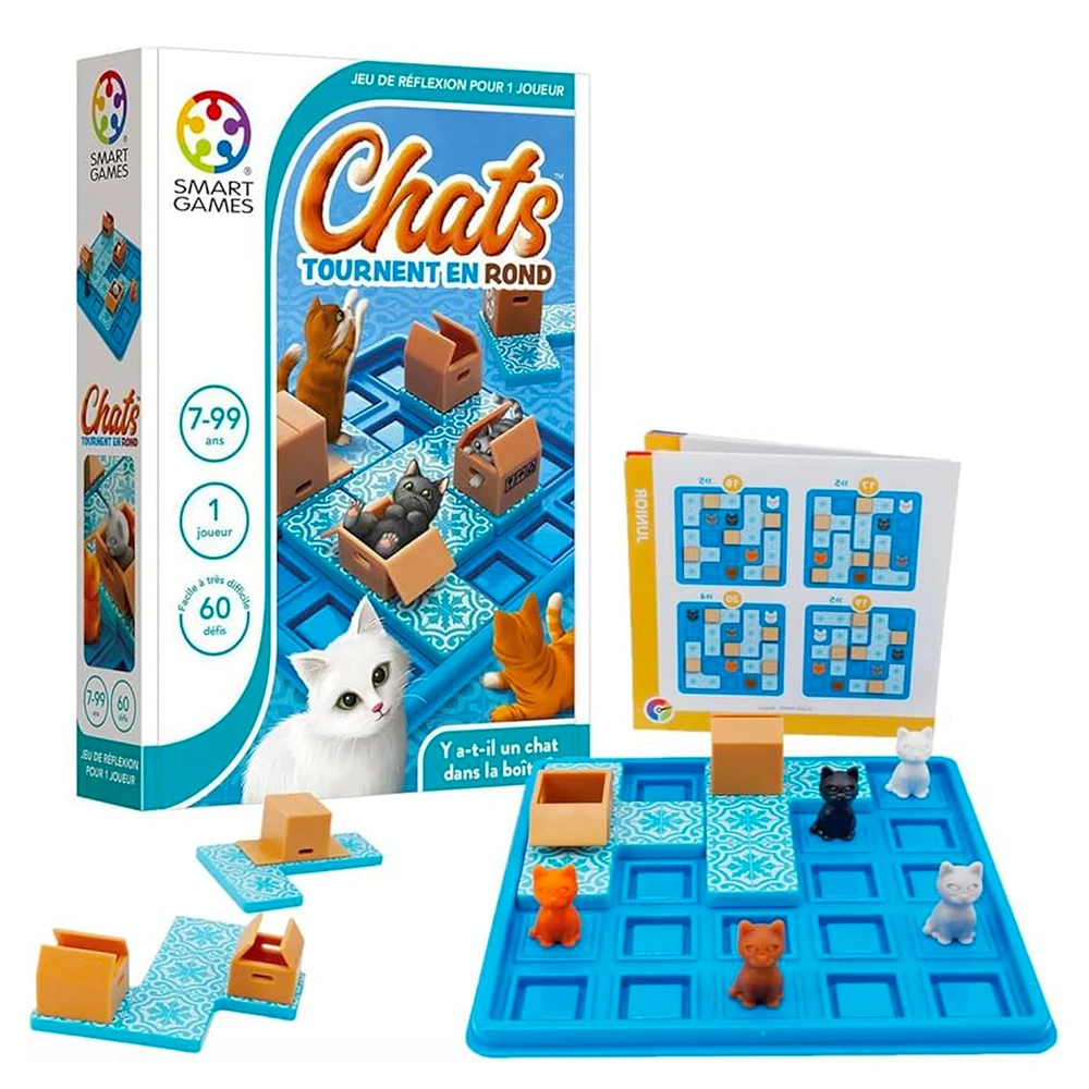 Chats Tournent En Rond