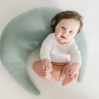 Coussin d'Allaitement Organique - Slate