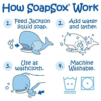 Éponge de Bain - Jackson la Baleine