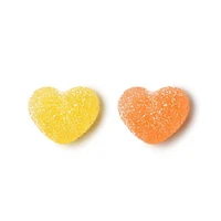 Bonbons Coeurs à la Pêche Acidulés VégétaliEnsemble 120g