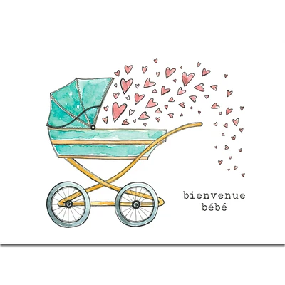 Carte de Souhait Bienvenue Béb