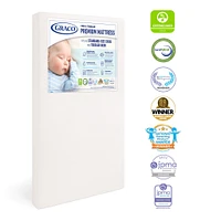 Premium Foam Crib and Toddler Mattress