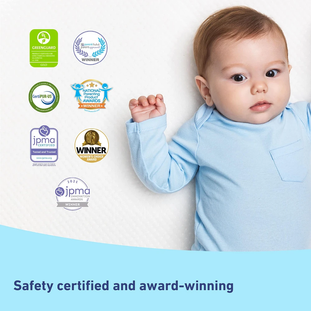 Premium Foam Crib and Toddler Mattress
