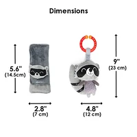 Harness Soft Wraps+Toy - Racoon