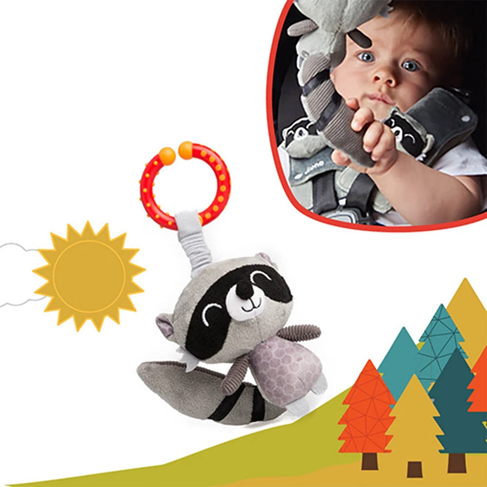 Harness Soft Wraps+Toy - Racoon