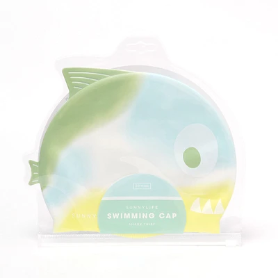 Shaped Swimming Cap - Shark Tribe