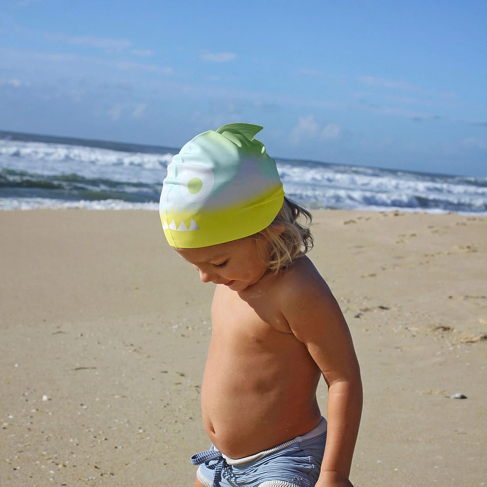 Shaped Swimming Cap - Shark Tribe