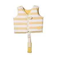 Kids Swim Vest 1-2y Sid the Seagull Mustard Stripe 
