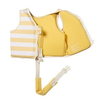 Kids Swim Vest 2-3y Sid the Seagull Mustard Stripe