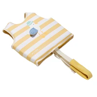 Kids Swim Vest 2-3y Sid the Seagull Mustard Stripe