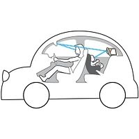 Koala Car Mirror