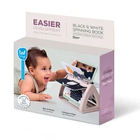 Black & White Spinning Book