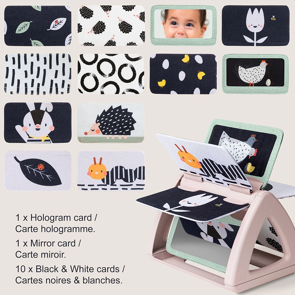 Black & White Spinning Book