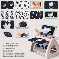 Black & White Spinning Book
