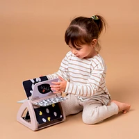 Black & White Spinning Book