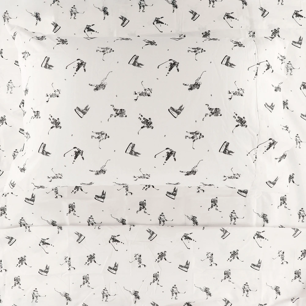 Twin Sheet Set-Hockey