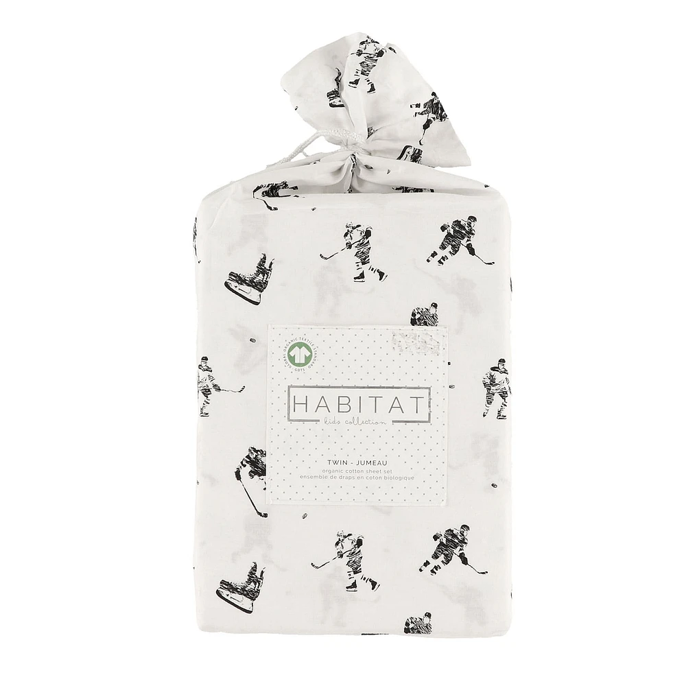 Twin Sheet Set-Hockey