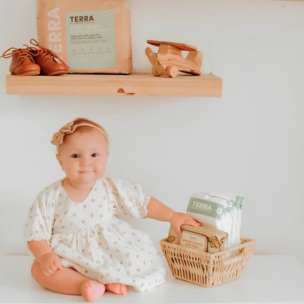 Eco Diapers Size 1 Newborn - Up to 11lbs