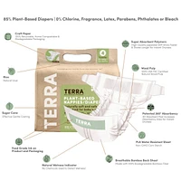 Eco Diapers Size 4 Toddler - 22-30 lbs