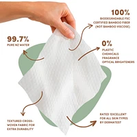 Terra Baby Wipes NZ Water - 70-Pack