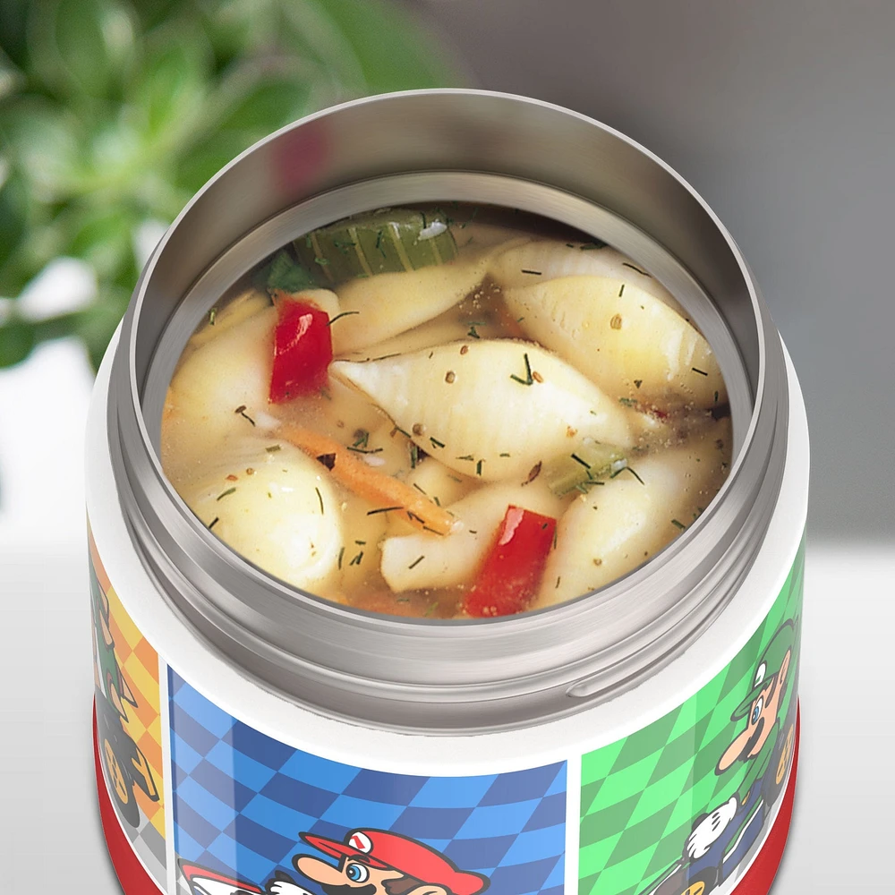 Food Jar Thermos 290ml - Mario Kart