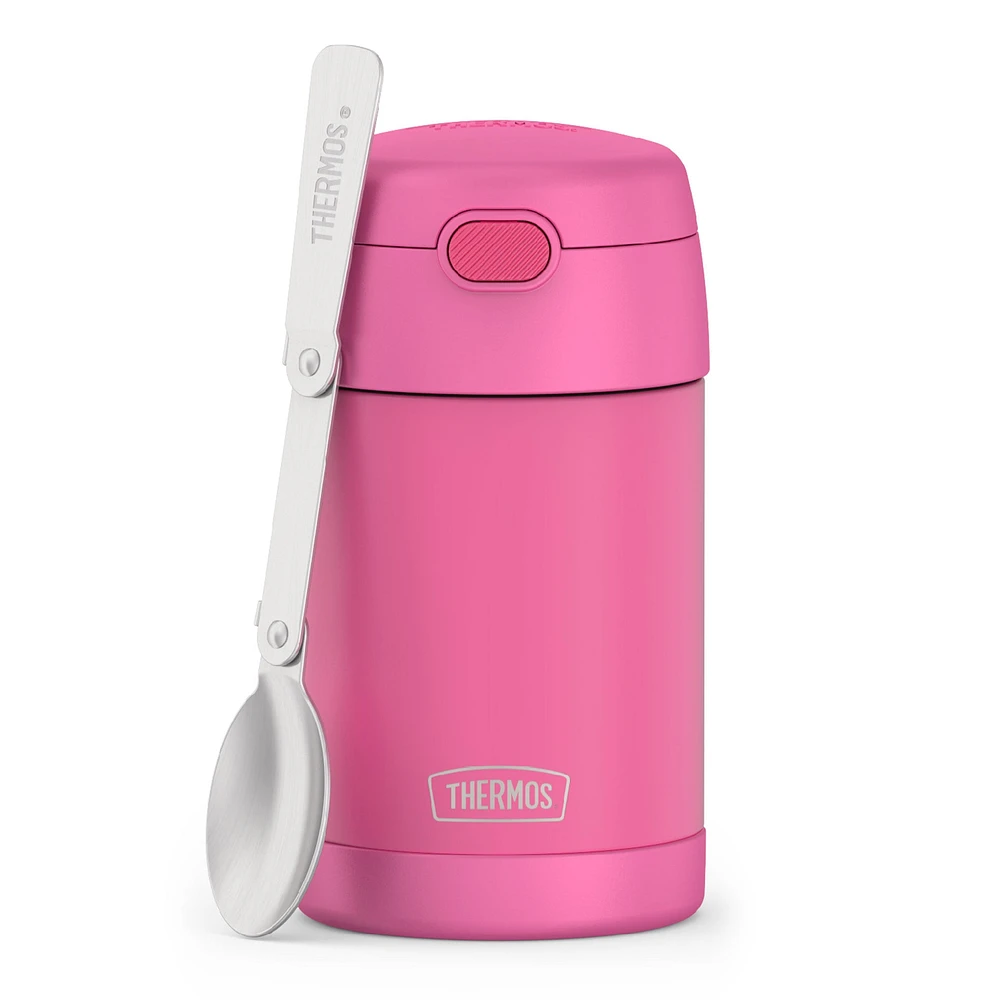 Contenant Thermos 470ml - Rose Néon