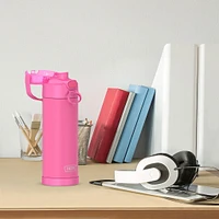 Bouteille Thermos 470ml - Rose Néon