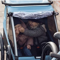 Courier 2-Seats Chariot - Aegan Blue