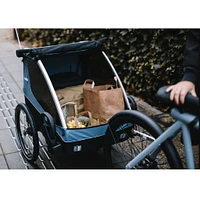 Courier 2-Seats Chariot - Aegan Blue
